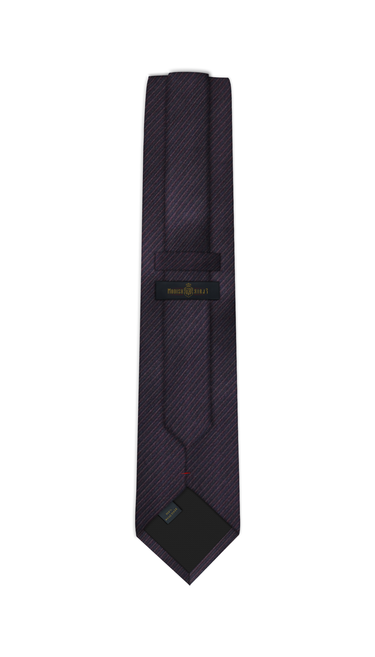 Luxury Burgundy/Blue Jacquard Tie