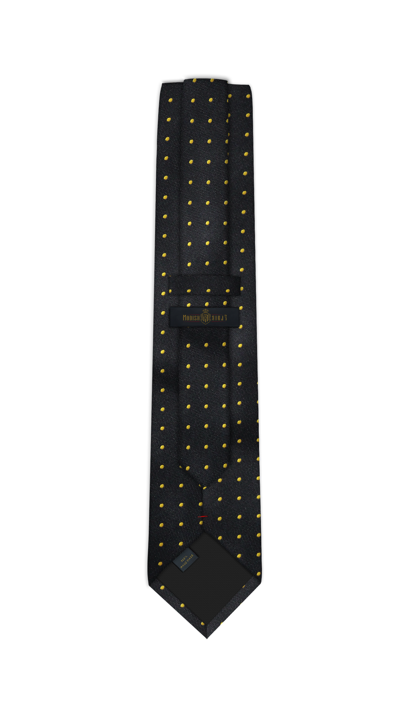 Luxury Black/Yellow Jacquard Tie