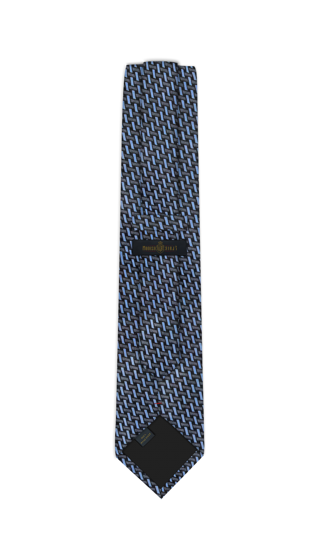 Luxury Mixed Blue Jacquard Tie