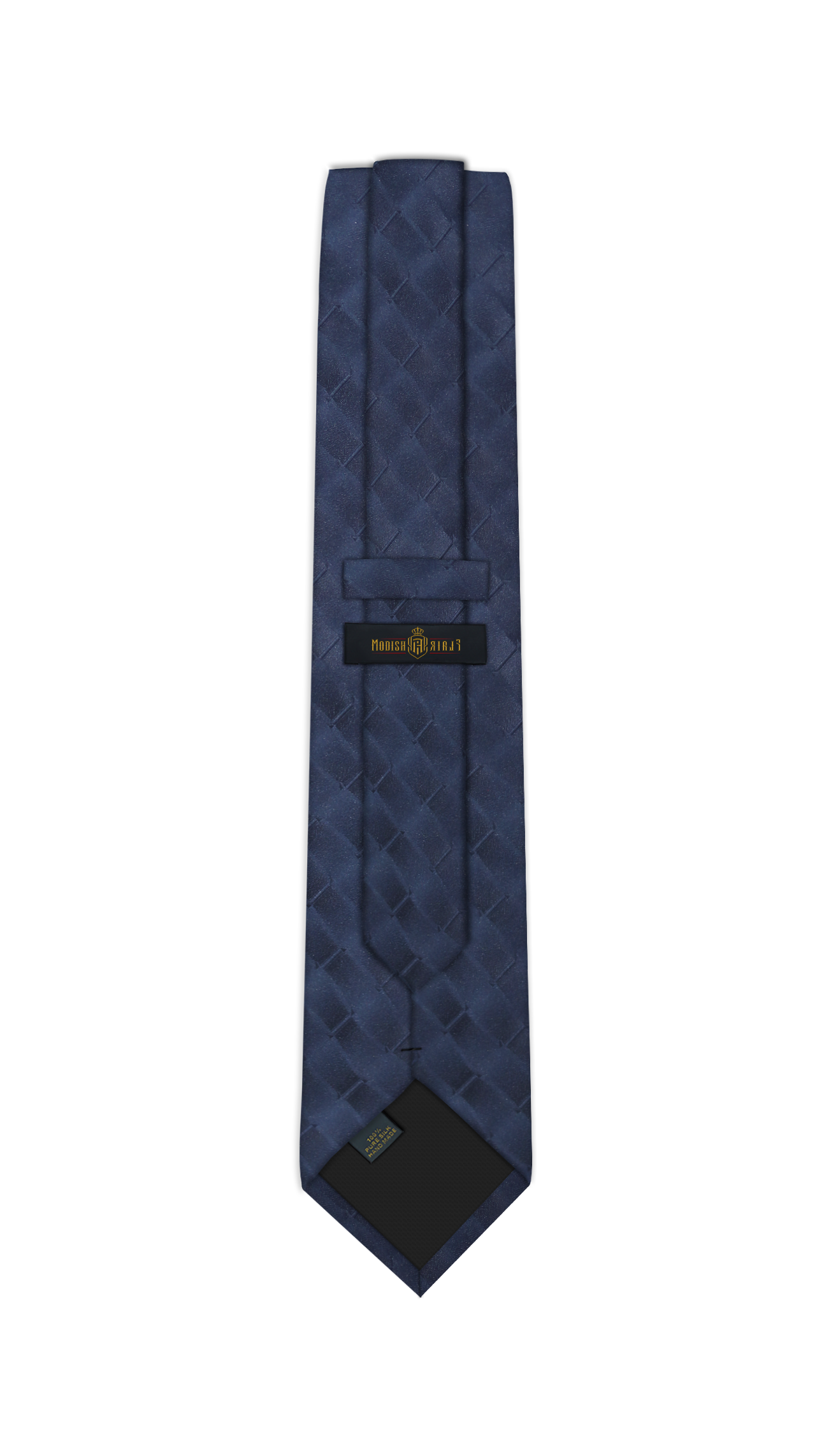 Luxury Mixed Navy Silk Tie