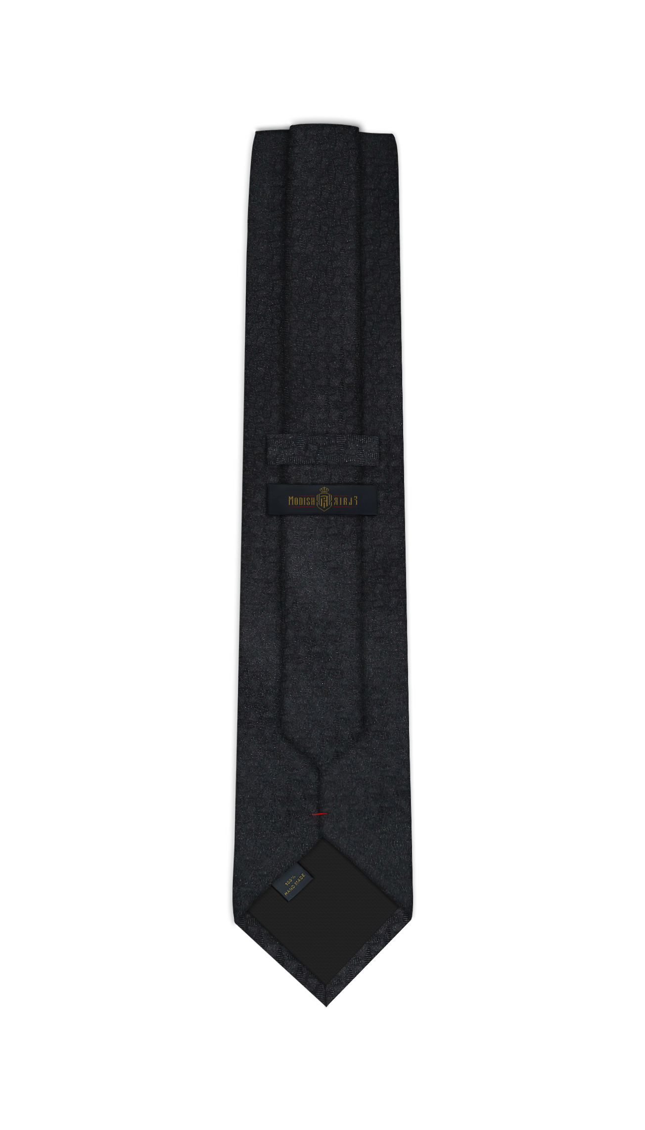 Luxury textured Black Jacquard Tie
