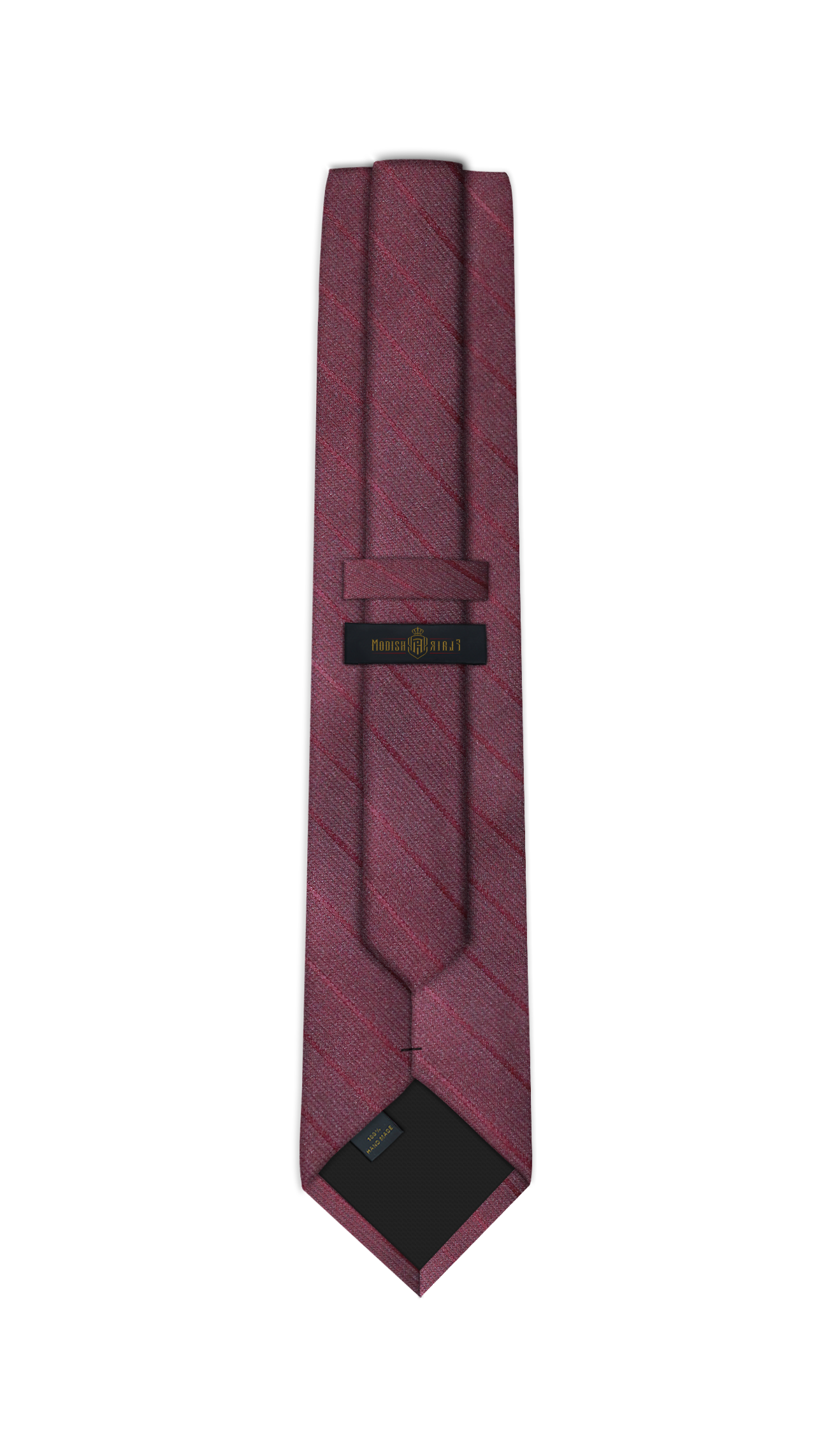 Luxury Maroon Textured Jacquard Tie