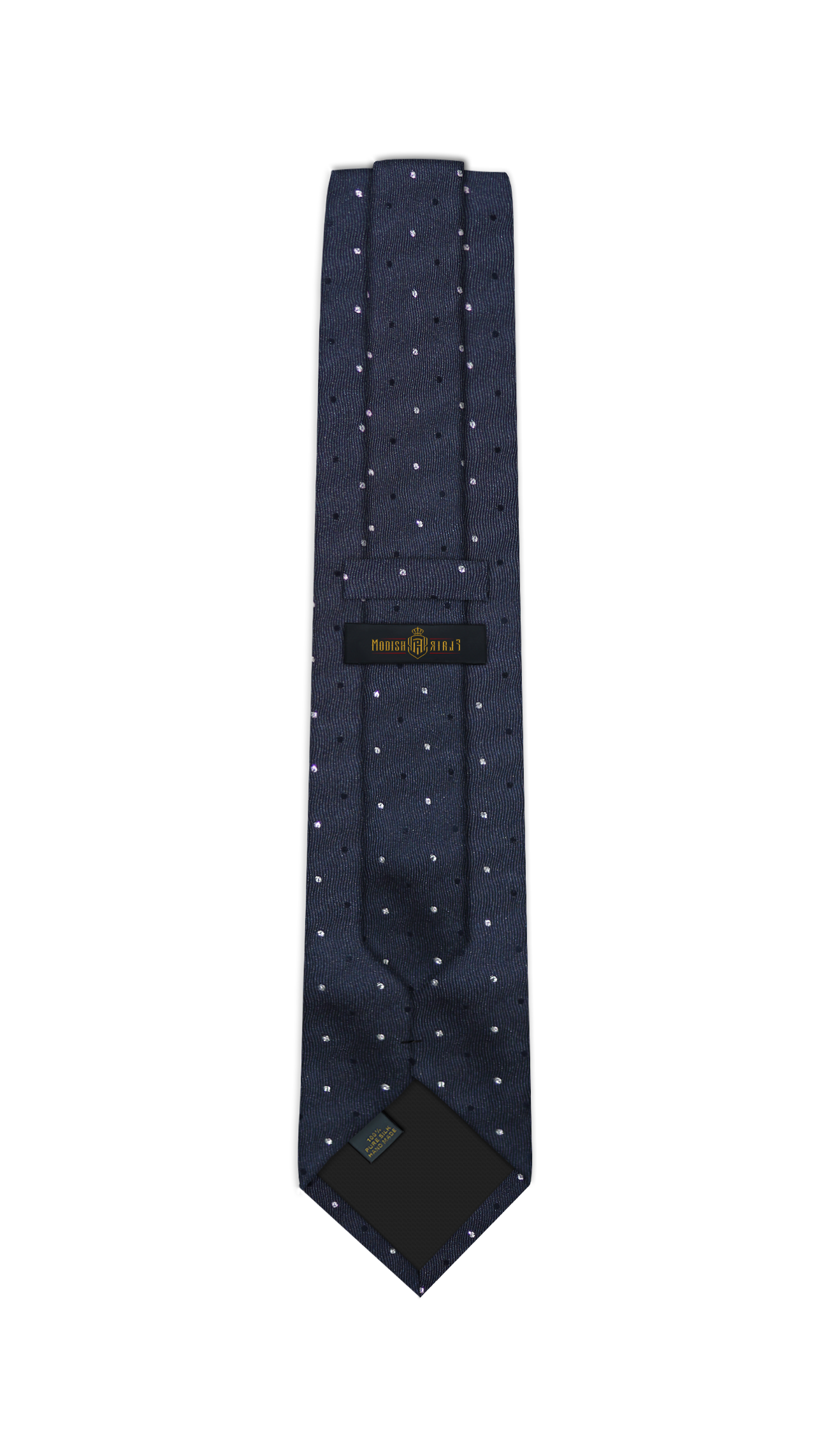 Luxury Navy/White Dots