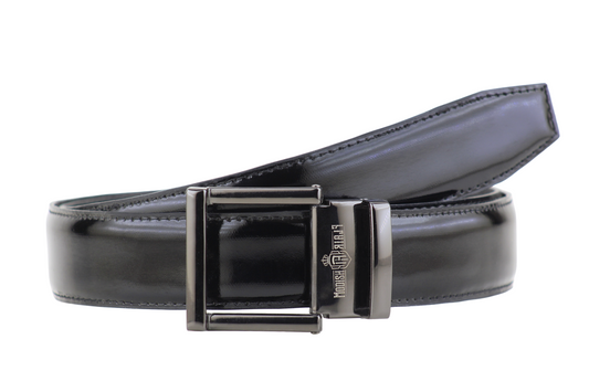 Luxury Black Verne Belt