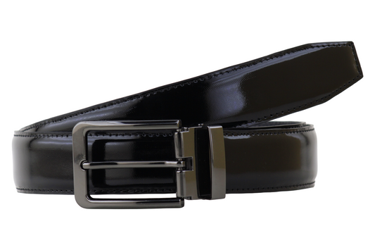 Luxury Black Verne Belt