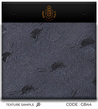 Luxury Black Jacquard Tie