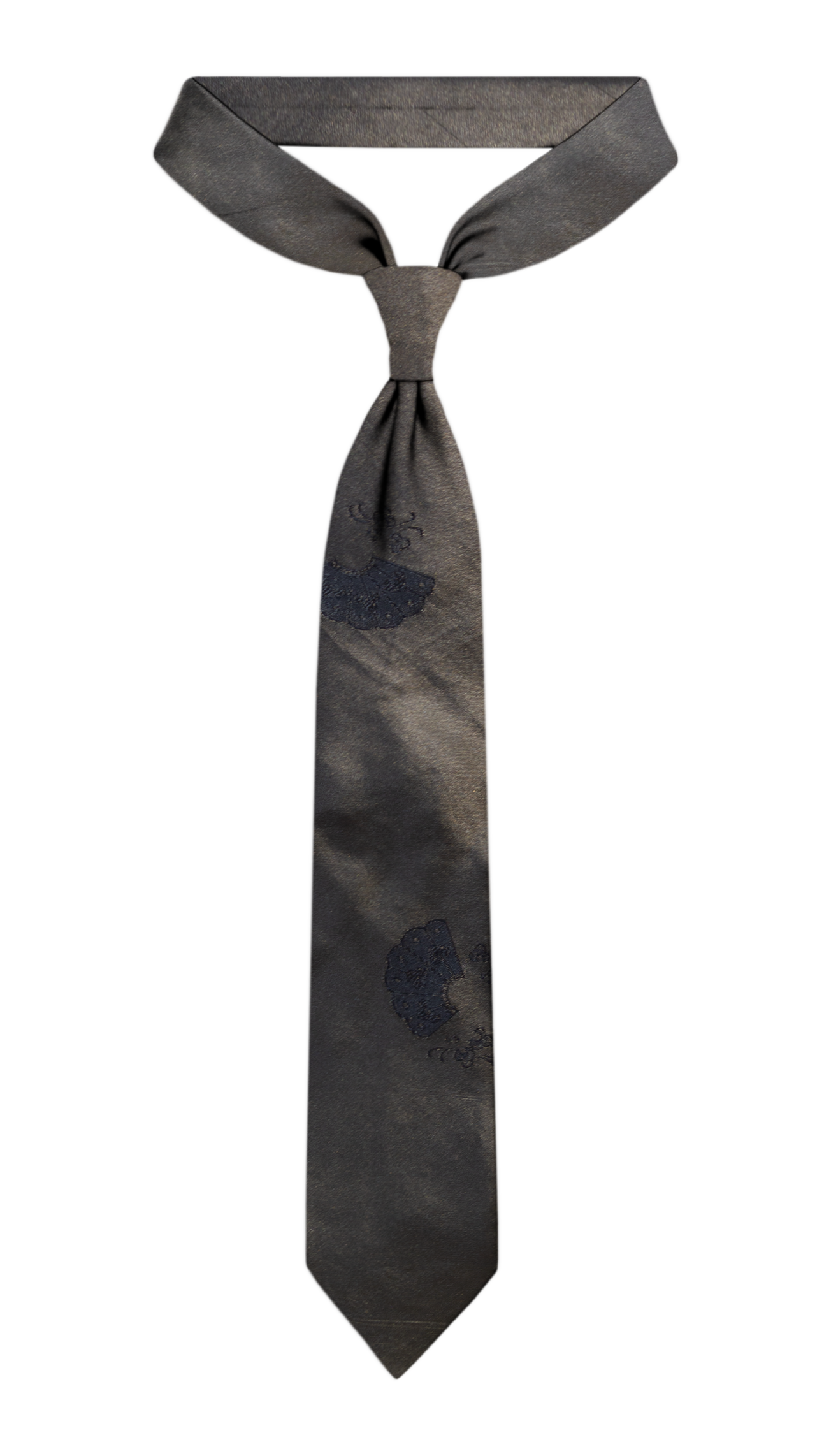 Luxury Dark Brown Silk TIe