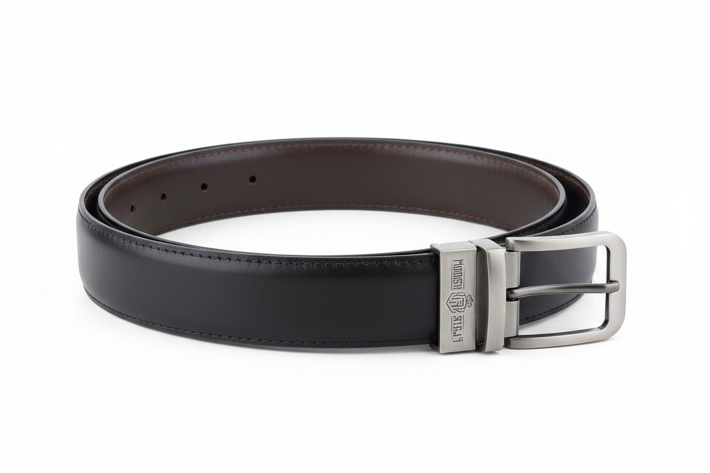 Luxury Reversible Black/Brwon Classic Belt