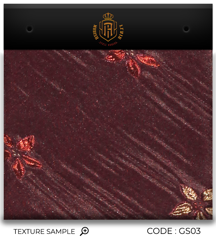 Luxury Maroon Silk Tie