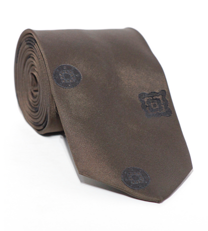 Luxury Moderate Brown Silk Tie