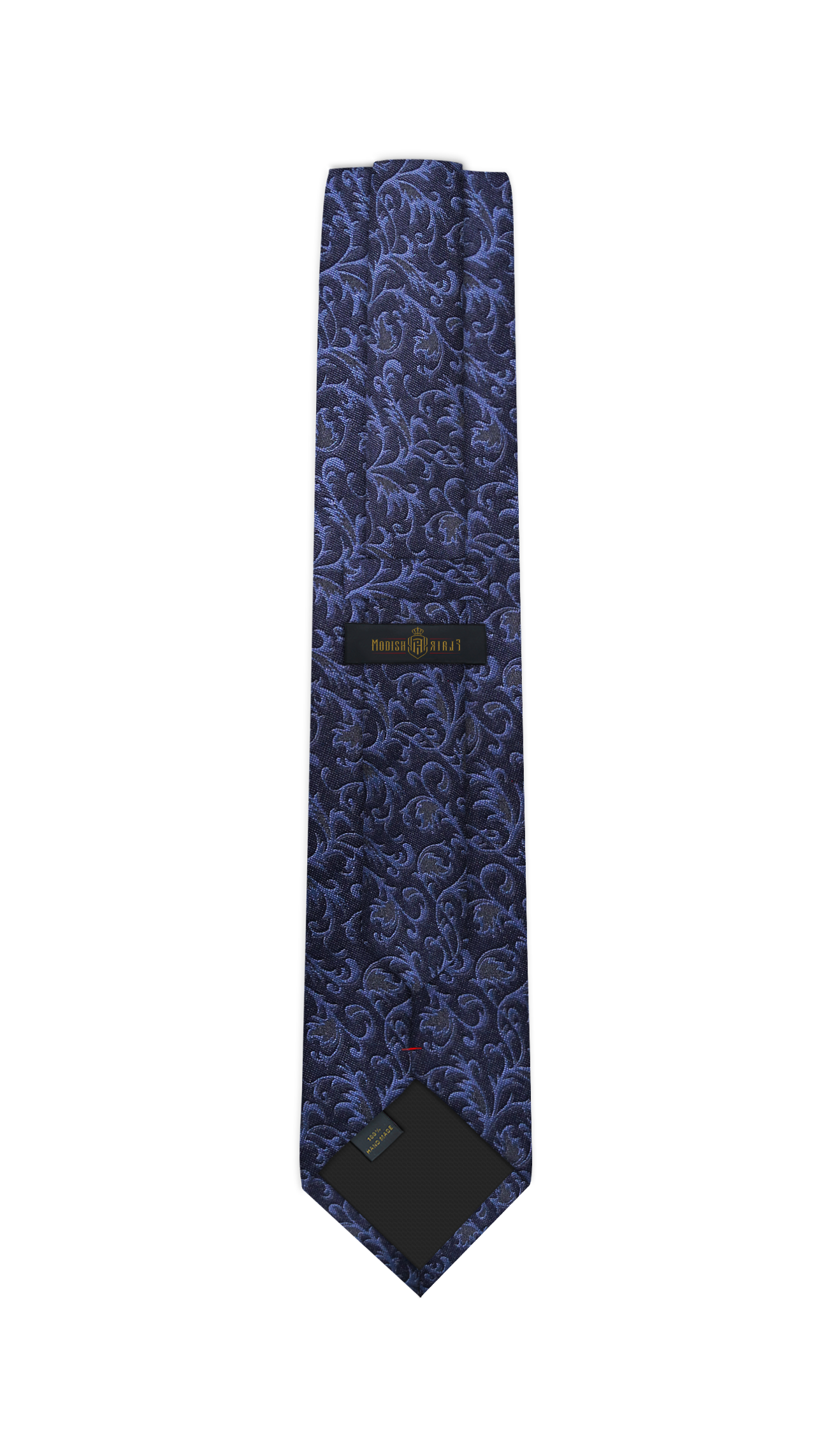 Luxury Navy Blue Jacquard Tie