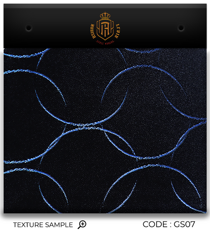 Luxury Navy~Blue Silk Tie