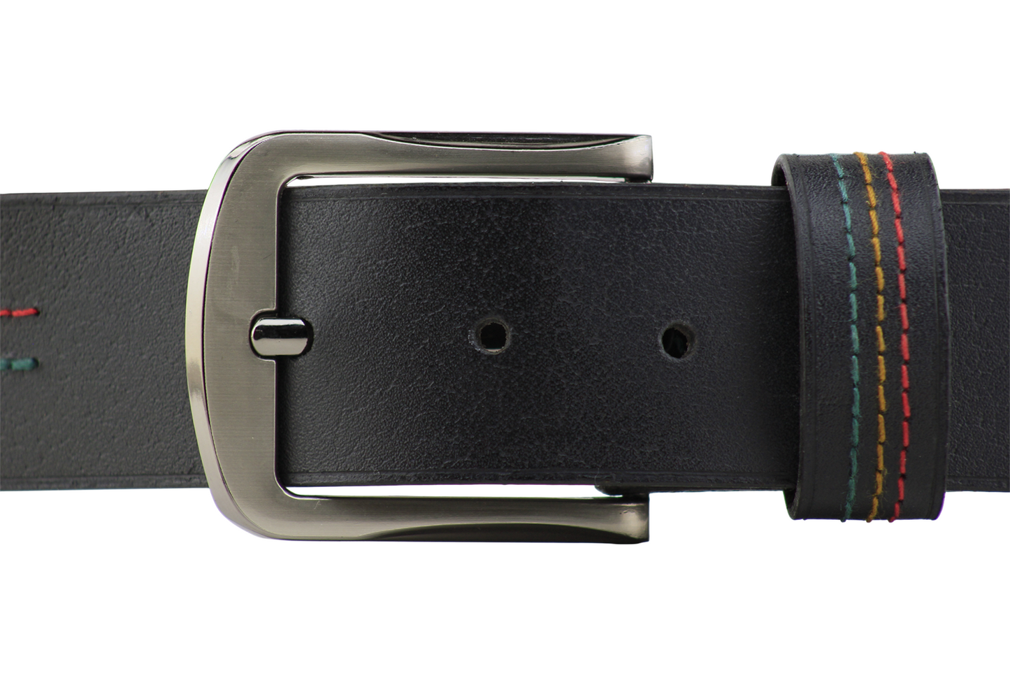 Luxury Casual Belt With Branding Color Stitching