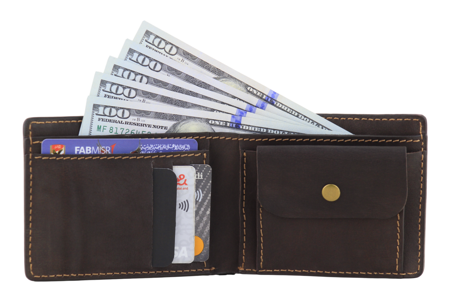 Luxury Men Bifold Wallet