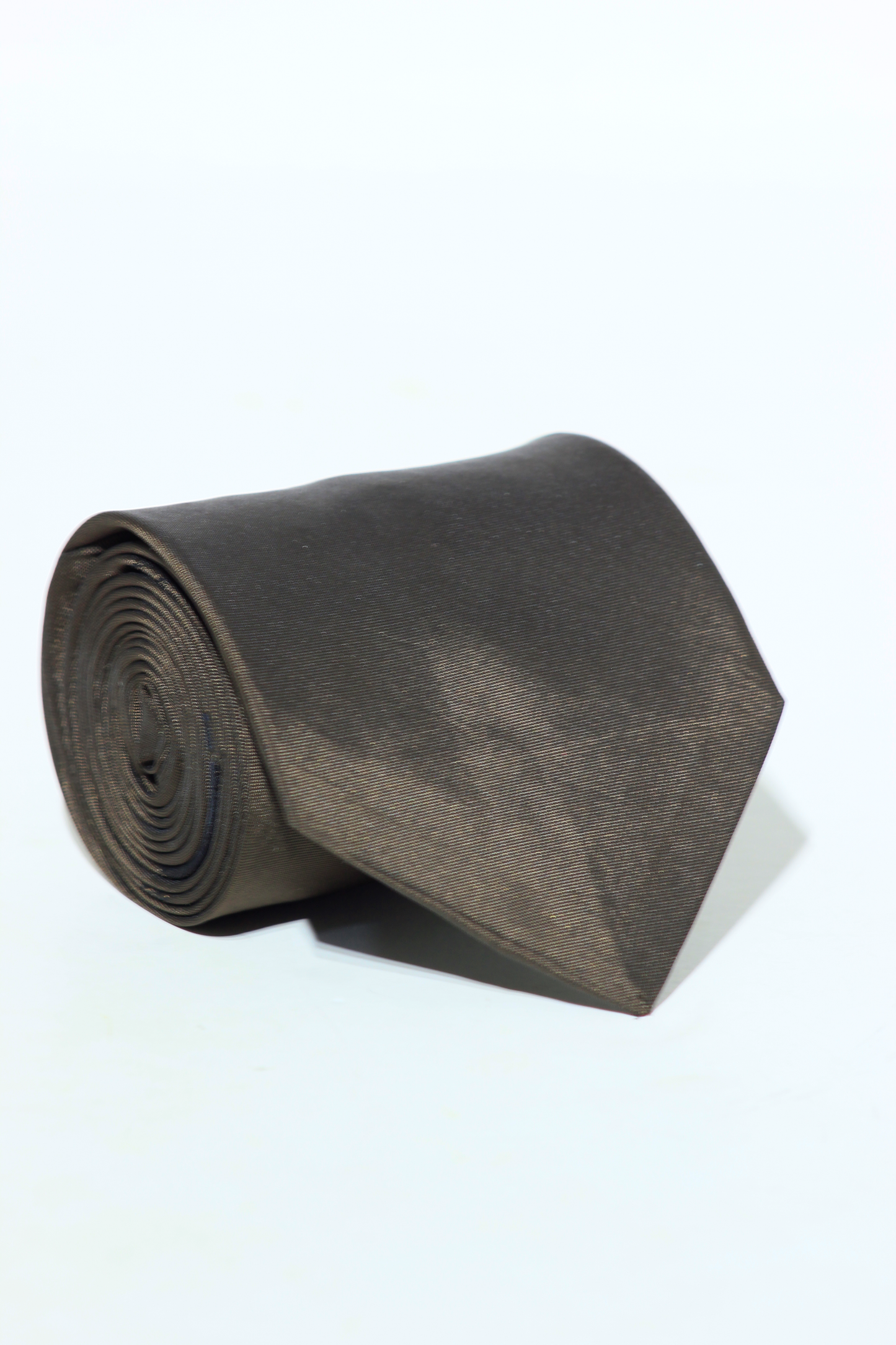 Luxury Dark Brown Silk TIe