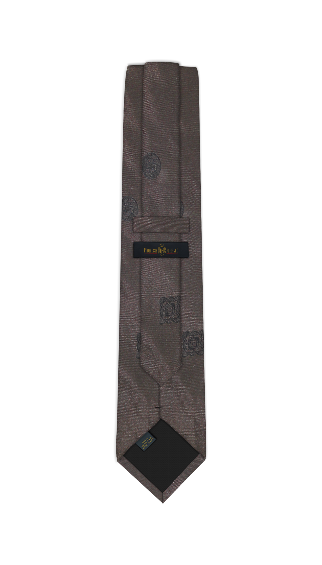 Luxury Moderate Brown Silk Tie