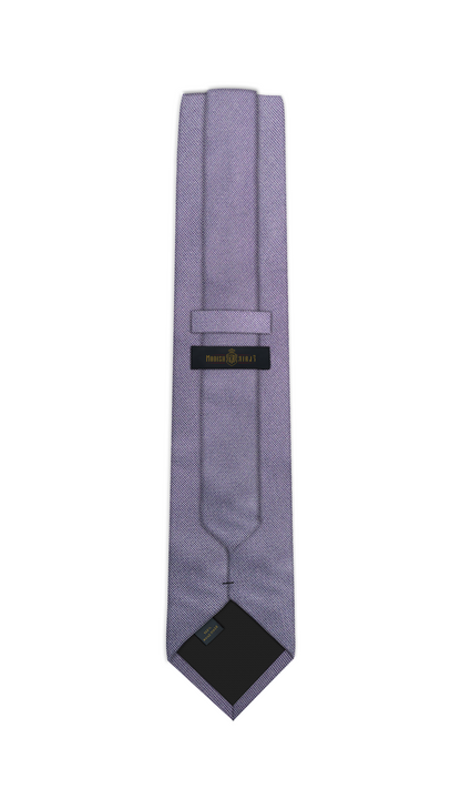 Luxury Gray/Purple Jacquard Tie