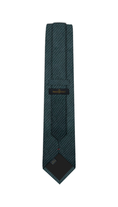 Luxury Jungle Green Jacquard Tie