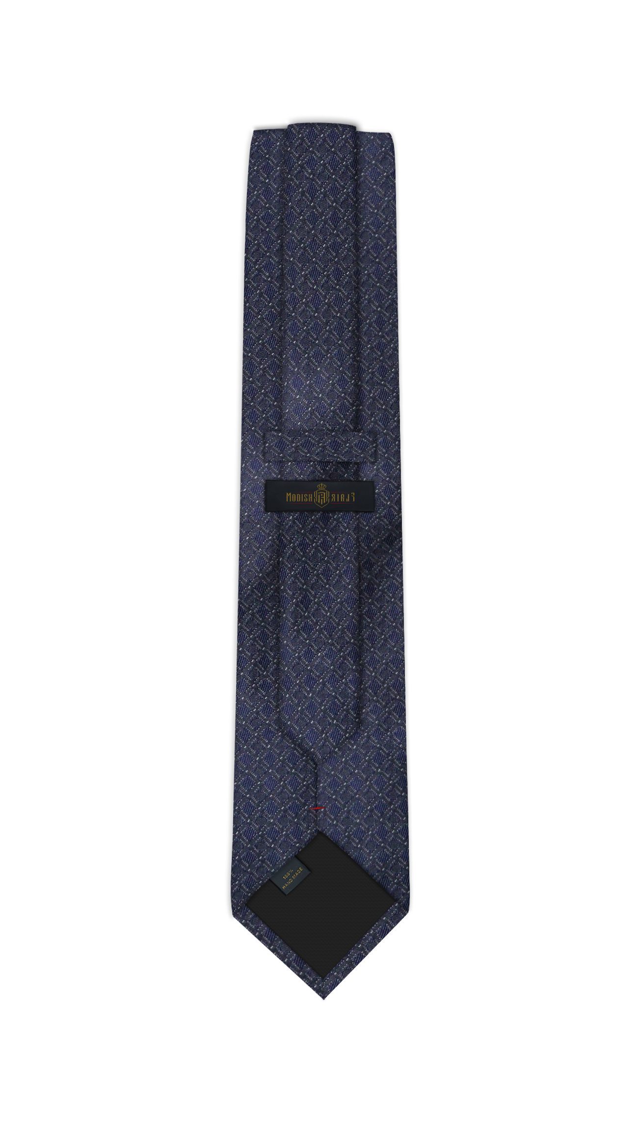 Luxury Navy Jacquard Tie