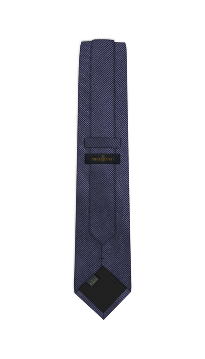 Luxury Navy Silk Tie