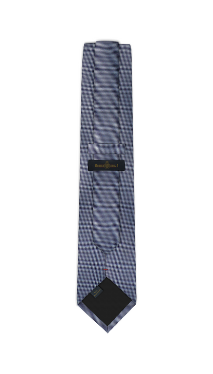 Luxury Gray~Blue Jacquard Tie
