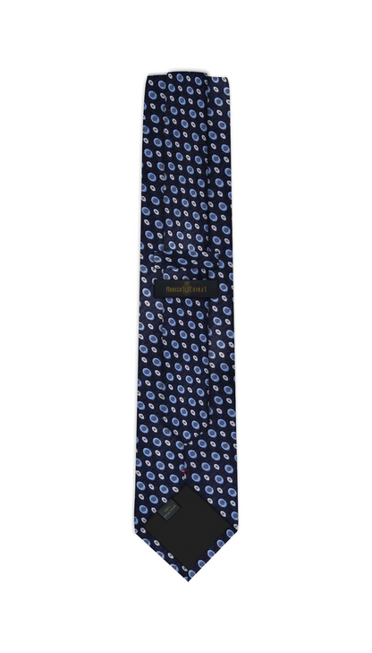 Luxury Blue Jacquard Tie