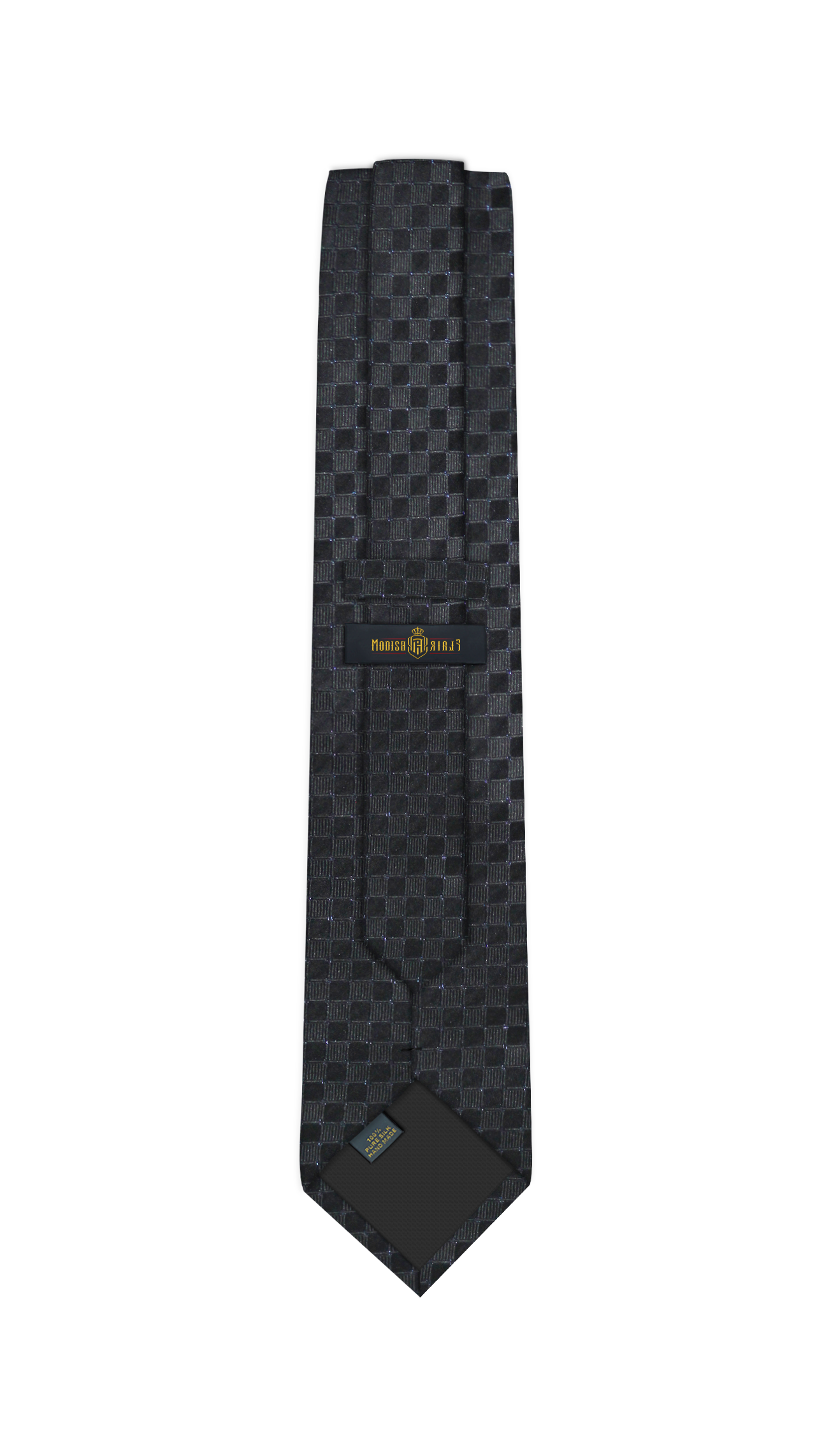 Luxury Black Silk Tie