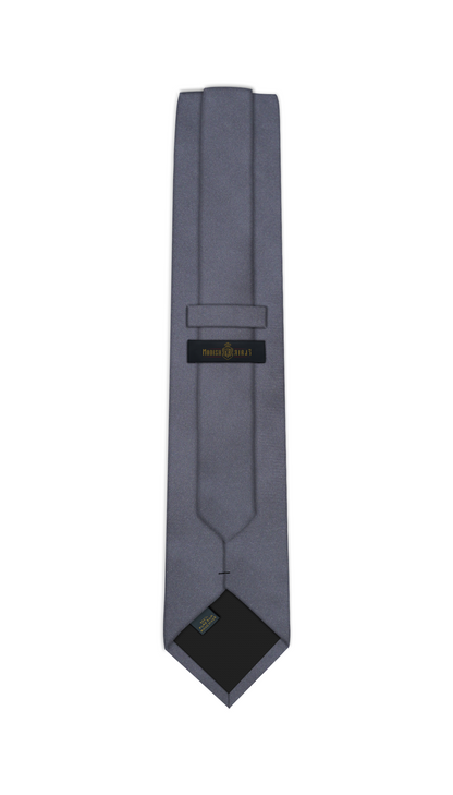 Luxury Gray Silk Tie