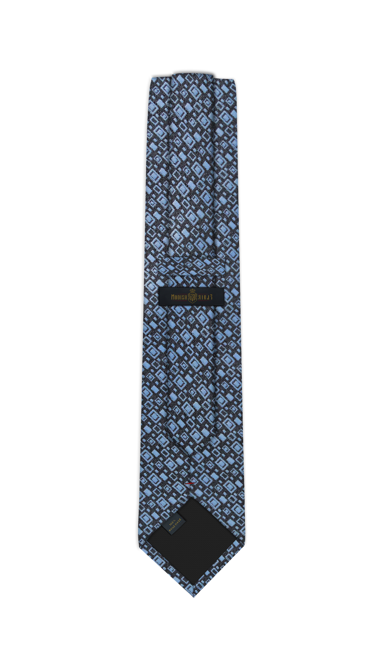 Luxury Blue Jacquard Tie