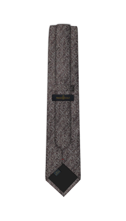 Luxury Brown Jacquard Tie