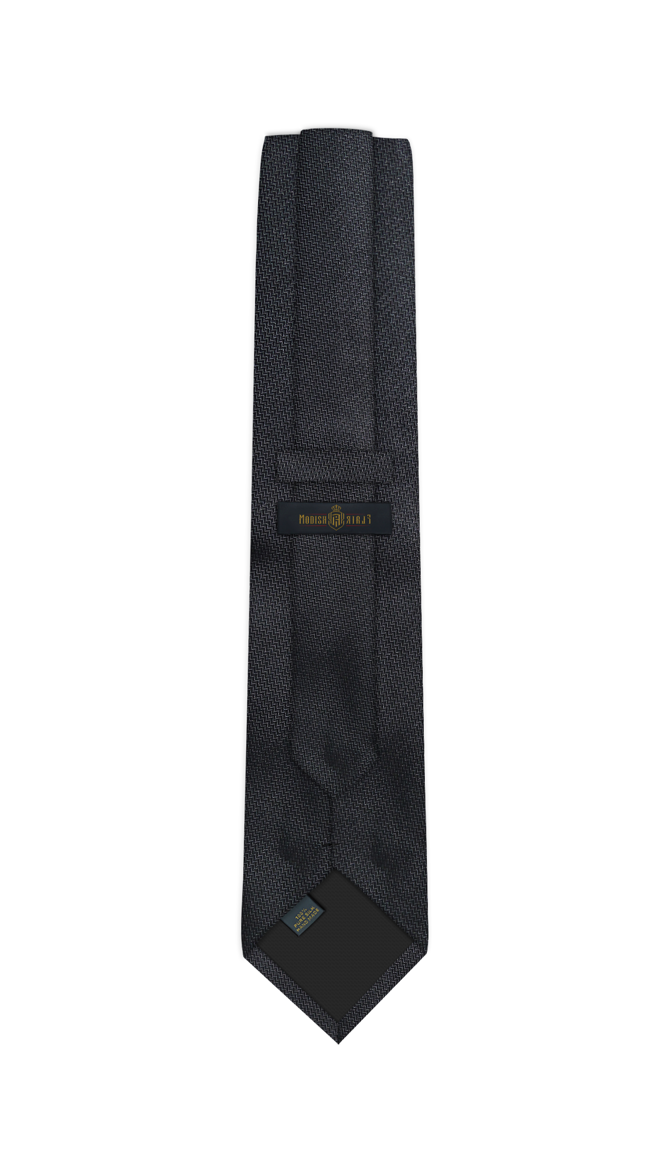 Luxury Black Silk Tie
