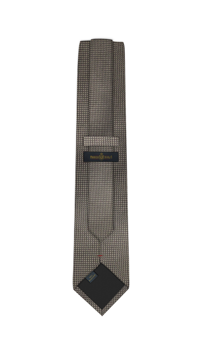Luxury Olive Brown Jacquard Tie