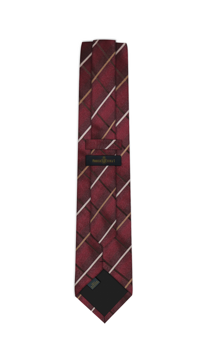 Luxury Moderate Red Silk Tie