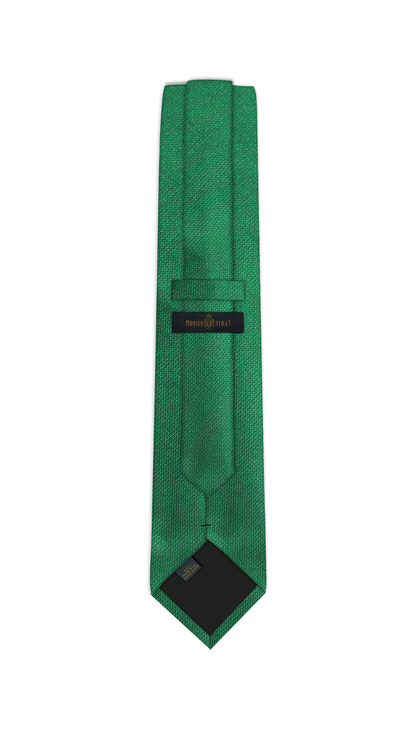 Luxury Green Silk Tie