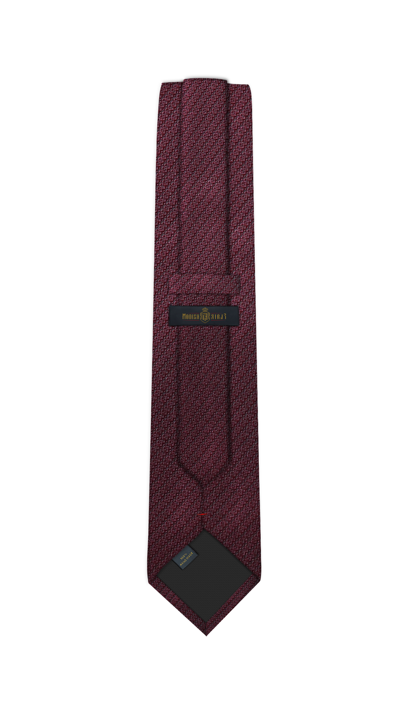 Luxury Maroon Jacquard Tie