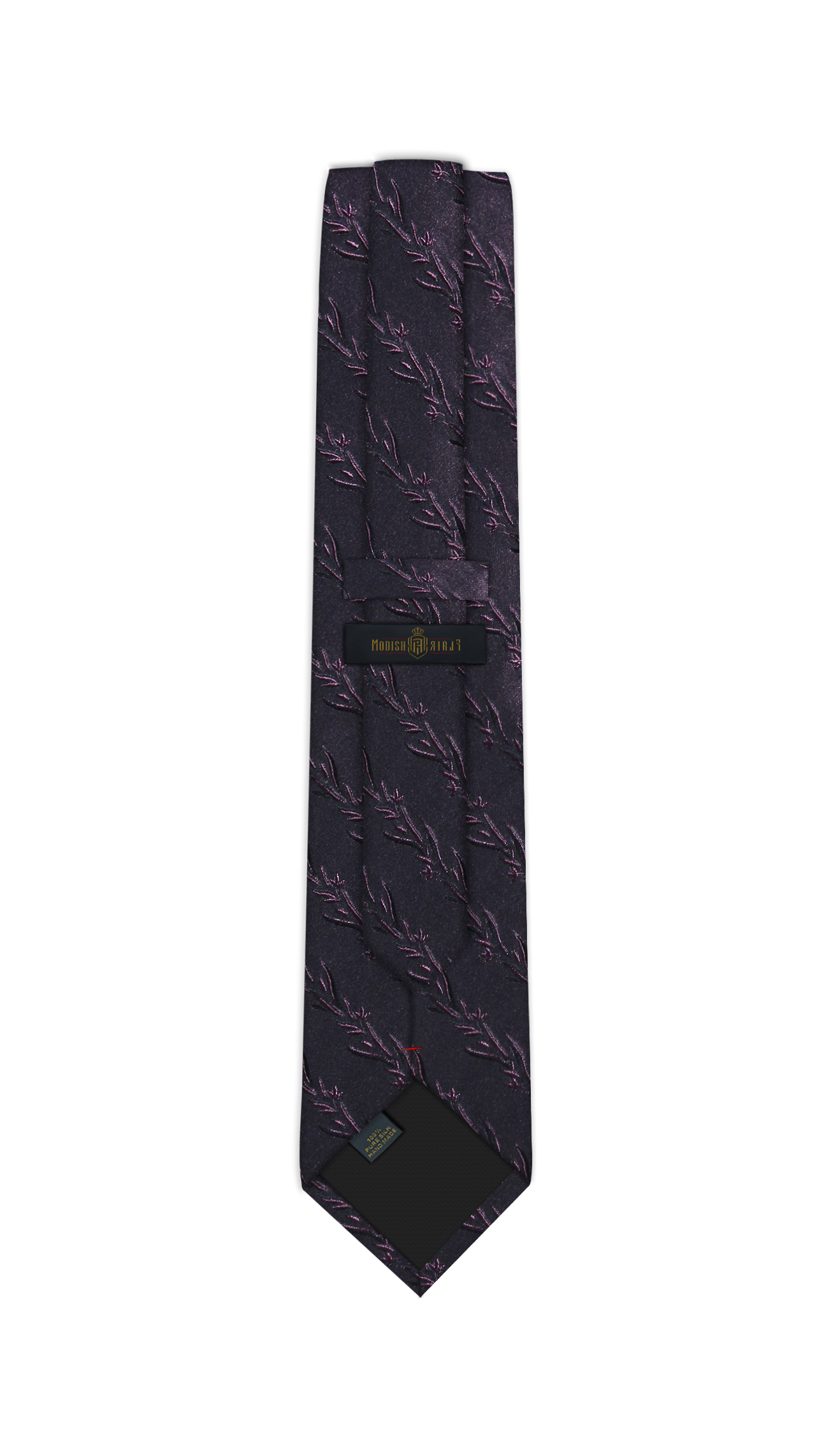 Luxury Dark Magenta Silk Tie