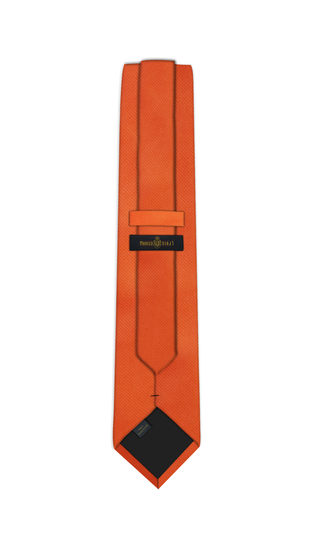 Luxury Orange Jacquard Tie