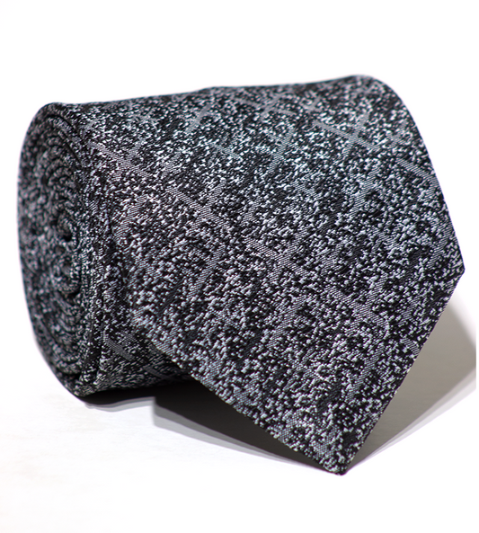 Luxury Gray Jacquard Tie