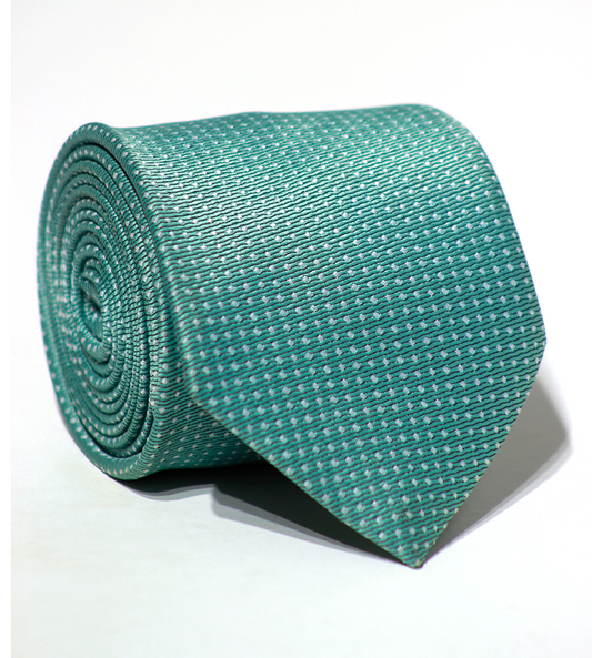 Luxury Turquoise Green Jacquard Tie