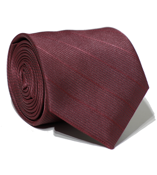 Luxury Maroon Textured  Jacquard Tie