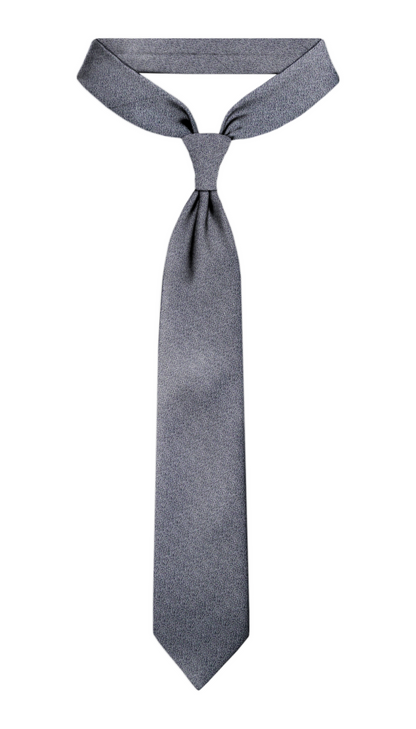 Luxury Gray Jacquard Tie