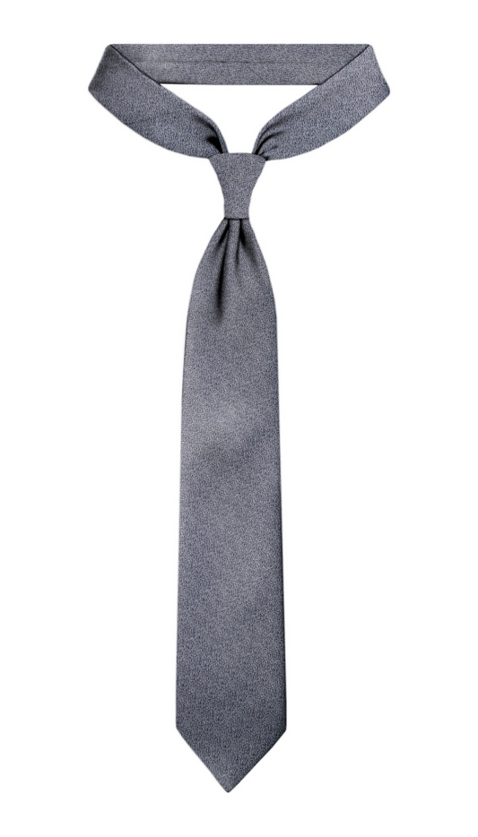 Luxury Gray Jacquard Tie