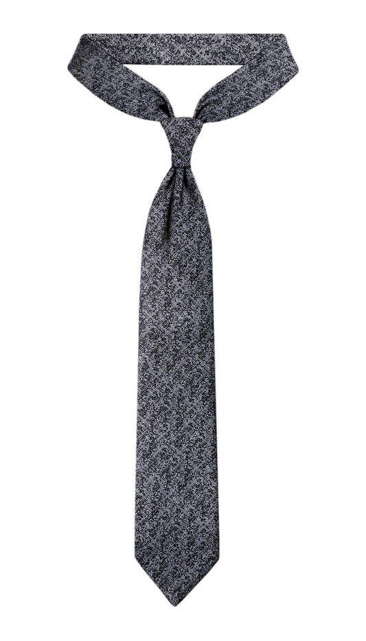 Luxury Gray Jacquard Tie