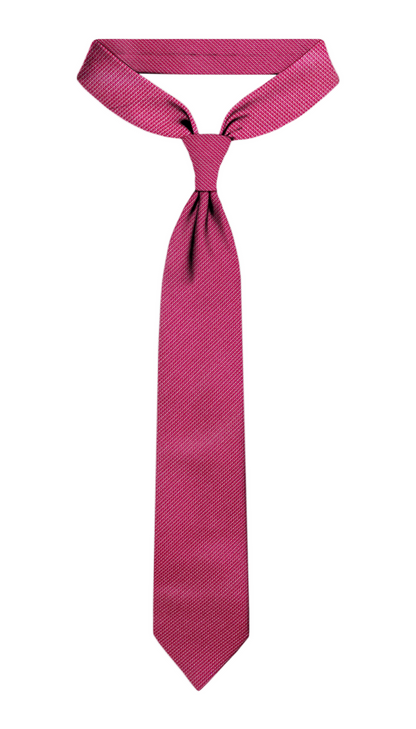 Luxury Red Berry Jacquard Tie