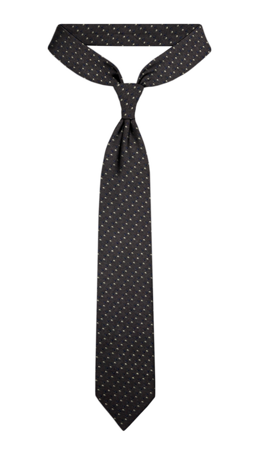 Luxury Brown Jacquard Tie