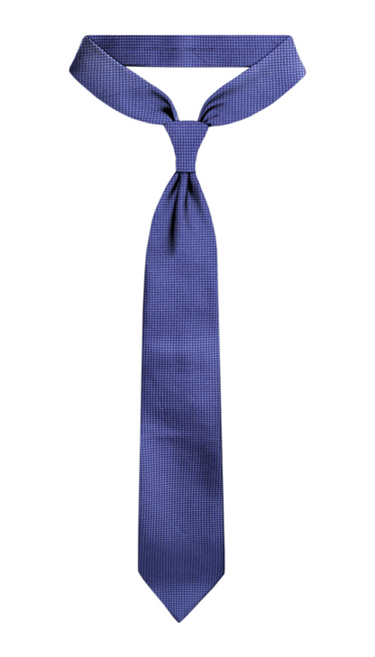 Luxury Blue Genie Silk Tie