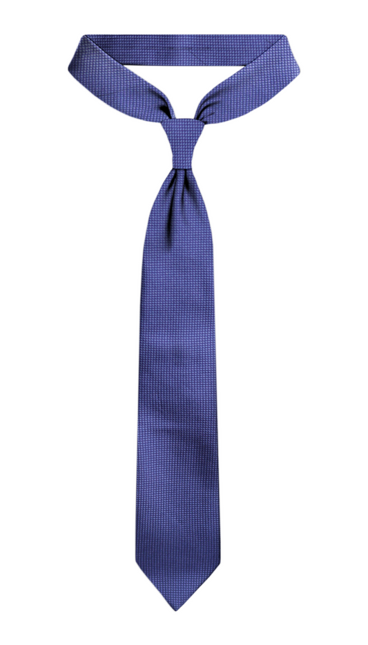 Luxury Blue Genie Silk Tie