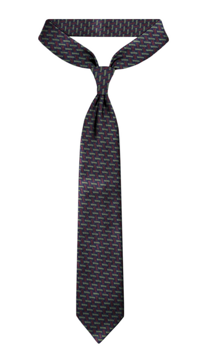 Luxury Multicolors Jacquard Tie