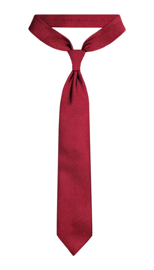 Luxury Blood Orange Jacquard Tie