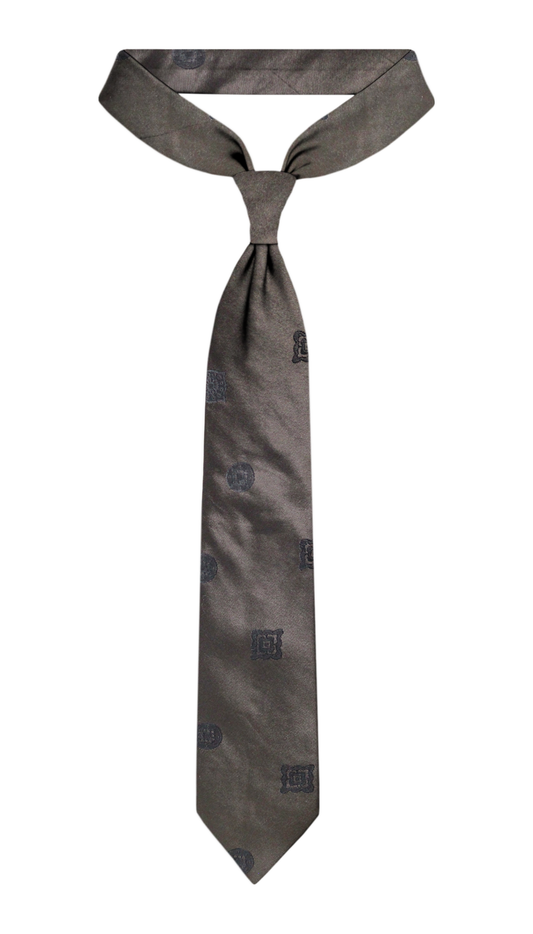 Luxury Moderate Brown Silk Tie